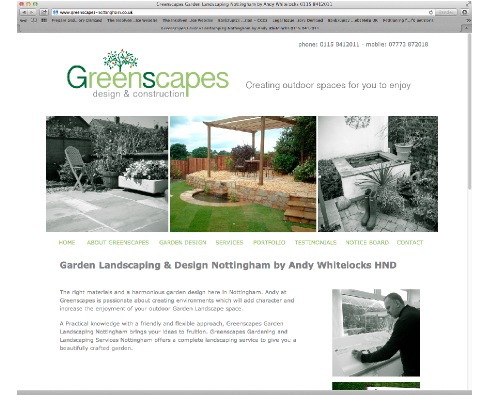greenscapeswebsitedesignhucknallnottingham